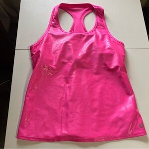 EleVen by Venus Williams Pink Racerback Tennis Top